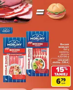 Carrefour Boczek MORLINY wędzony, parzony oferta