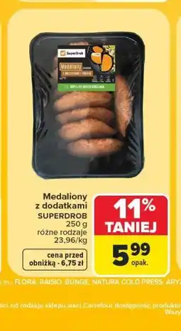 Carrefour Medaliony z dodatkami SUPERDROB oferta
