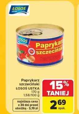Carrefour Paprykarz szczeciński ŁOSOŚ USTKA oferta