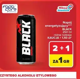 Carrefour Black Napój energetyzujący oferta