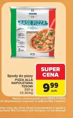 Carrefour Spody do pizzy PIZZA ALLA NAPOLETANA TESORI oferta