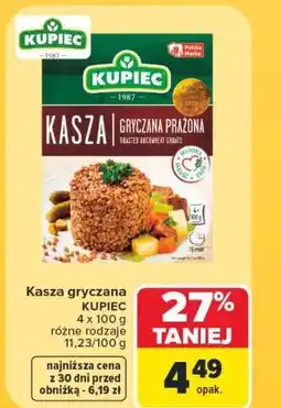 Carrefour Kasza gryczana KUPIEC oferta