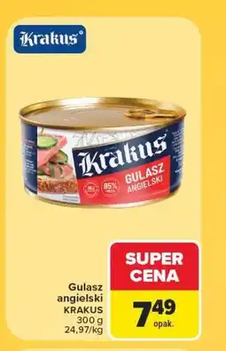 Carrefour Gulasz angielski KRAKUS oferta
