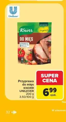 Carrefour Przyprawa do mięs KNORR UNILEVER oferta