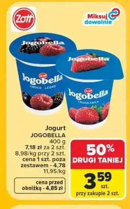Carrefour Zott Jogobella Jogurt oferta