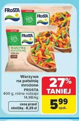 Carrefour Warzywa na patelnię mrożone Frosta oferta