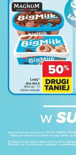 Carrefour Lody Big Milk oferta