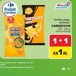 Carrefour Tortilla chips, nachosy Carrefour oferta