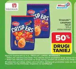 Carrefour Orzeszki Crispers Felix oferta
