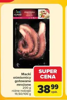 Carrefour Macki ośmiornicy gotowane mrożone myfood oferta
