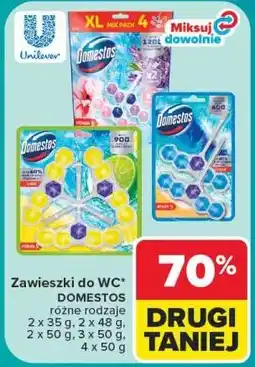 Carrefour Zawieszki do WC Domestos oferta