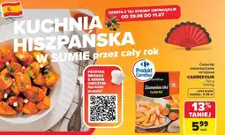 Carrefour Ćwiartki ziemniaczane mrożone CARREFOUR oferta