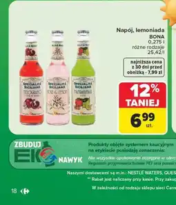 Carrefour Napój, lemoniada Bona oferta