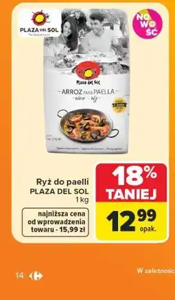 Carrefour Ryż do paelli PLAZA DEL SOL oferta