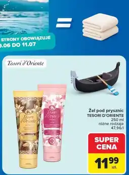 Carrefour Żel pod prysznic TESORI D'ORIENTE oferta
