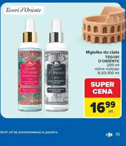 Carrefour Mgiełka do ciała TESORI D'ORIENTE oferta