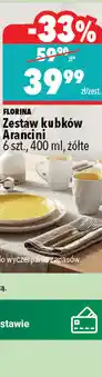 FLORINA Zestaw kubków Arancini