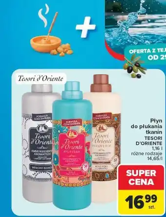 Carrefour Płyn do płukania tkanin TESORI D'ORIENTE oferta