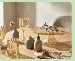 Biedronka FLORINA Naczynia Sorrento (zestaw kieliszków, szklanek, patera) oferta