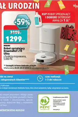 Biedronka Dreame Robot sprzątający DreameBot L10 Ultra oferta