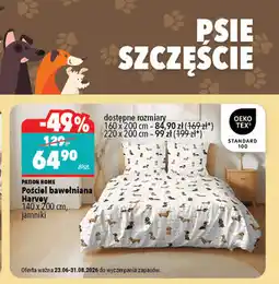 Biedronka PATION HOME Pościel bawełniana Harvey oferta