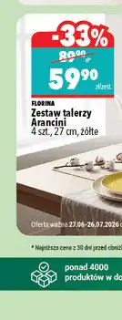 Biedronka FLORINA Zestaw talerzy Arancini oferta