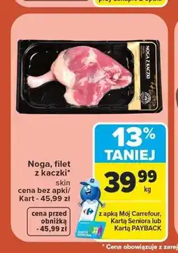 Carrefour Filet z kaczki skin oferta