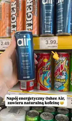 Dino Napój energetyczny Oshee Air Original Recipe oferta