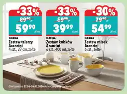 Biedronka Zestaw misek Florina Arancini 6-pak oferta