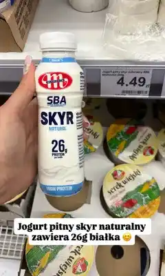 Dino Jogurt pitny skyr naturalny Mlekovita SBA oferta