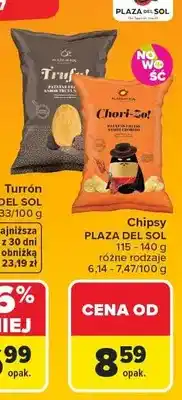 Carrefour Chipsy ziemniaczane Plaza del Sol Trufa oferta