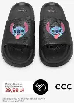 CCC Klapki basenowe Disney Classics oferta