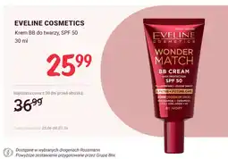 Rossmann Krem BB do twarzy Eveline Cosmetics Wonder Match SPF 50 oferta