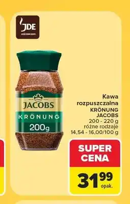 Carrefour Kawa rozpuszczalna Jacobs Krönung oferta