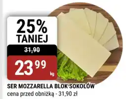bi1 Ser mozzarella blok sokołów oferta