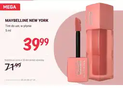 Rossmann Tint do ust w płynie Maybelline New York Super Stay Teddy Tint oferta