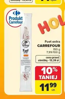 Carrefour Fuet extra Carrefour oferta
