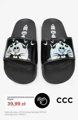 CCC Klapki Nightmare Before Christmas oferta