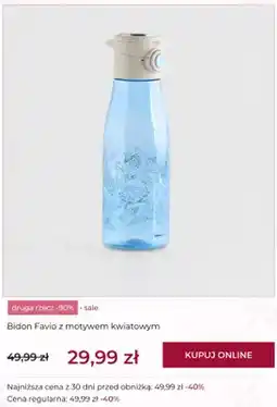 Home&You Bidon Favio z motywem kwiatowym home&you oferta