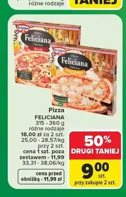 Carrefour Pizza Feliciana Classica Speciale Dr. Oetker oferta