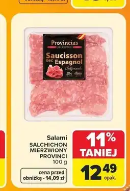 Carrefour Salami Salchichon mierzwiony Provincias oferta
