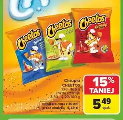 Carrefour Chrupki Cheetos Pizza oferta