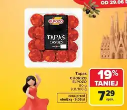 Carrefour Tapas Chorizo ElPozo oferta