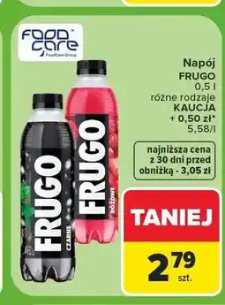 Carrefour Napój czarne Frugo oferta