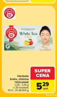 Carrefour Herbata zielona Teekanne oferta