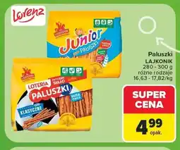 Carrefour Paluszki Lajkonik Junior oferta