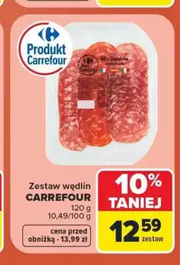 Carrefour Zestaw wędlin Carrefour oferta