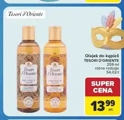 Carrefour Olejek do kąpieli Tesori d'Oriente Olio di Argan e Cipero Dolce oferta