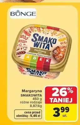 Carrefour Margaryna Smakowita maślany smak oferta