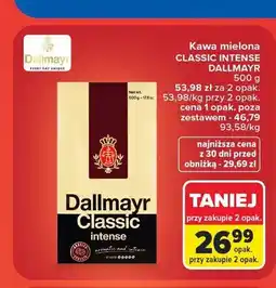 Carrefour Kawa mielona Dallmayr Classic Intense oferta